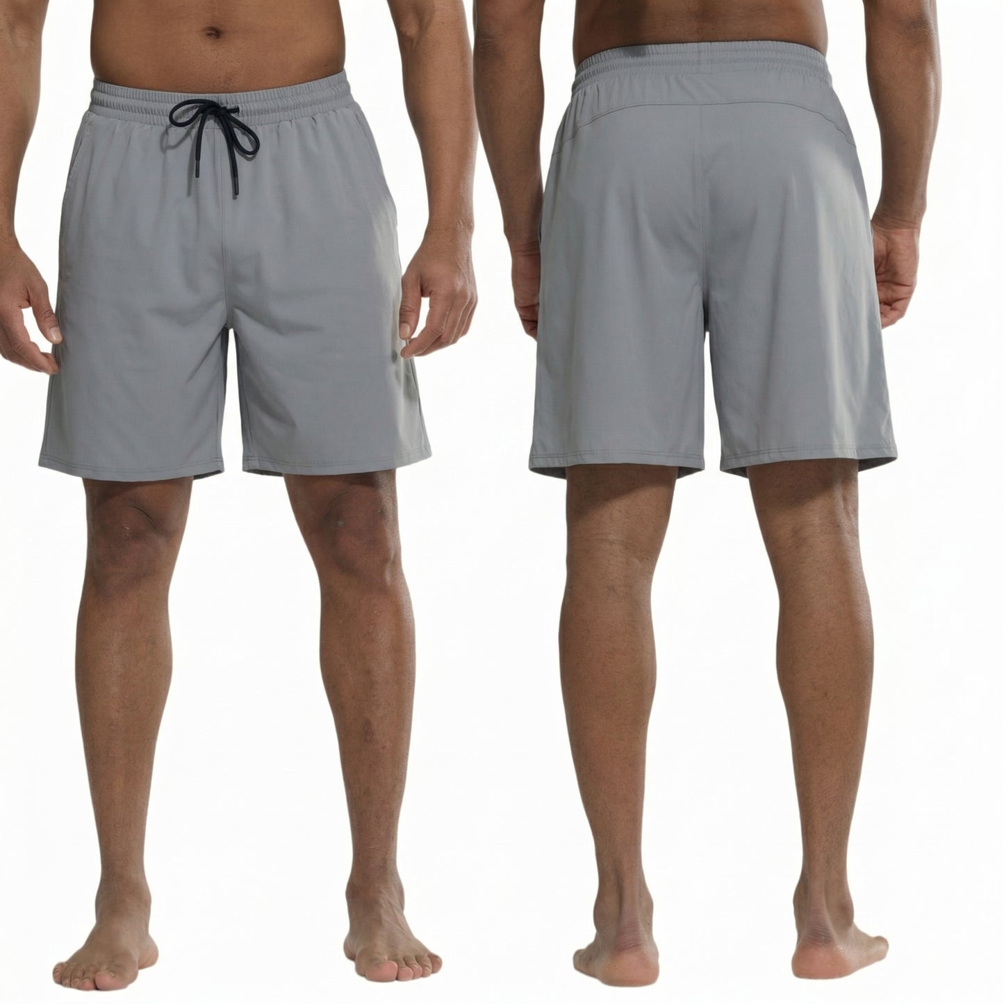 Men's Athletic Shorts Mesh Workout Gym Activewear 5'' Inseam Shorts with Pockets