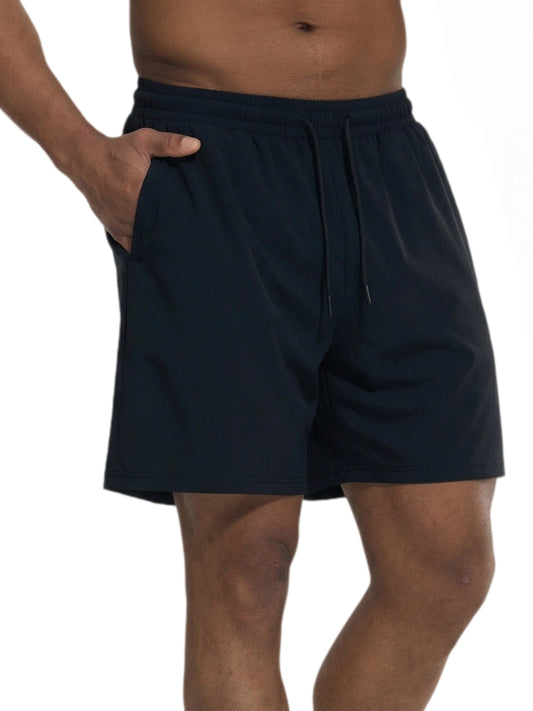 Men's Athletic Shorts Mesh Workout Gym Activewear 5'' Inseam Shorts with Pockets