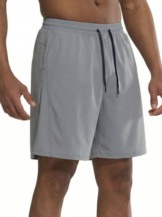 Men's Athletic Shorts Mesh Workout Gym Activewear 5'' Inseam Shorts with Pockets