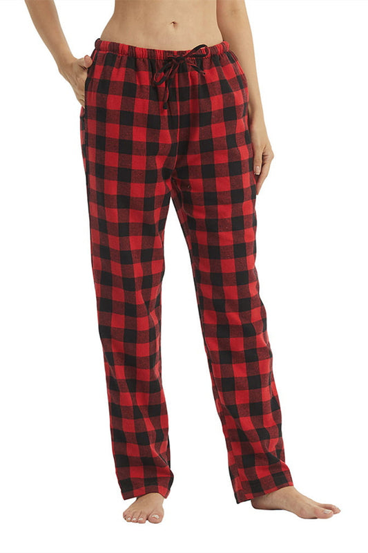 YUSHOW Womens Flannel Pajama Pants for Women Soft Plaid Pj Bottoms Lounge Pj Pants