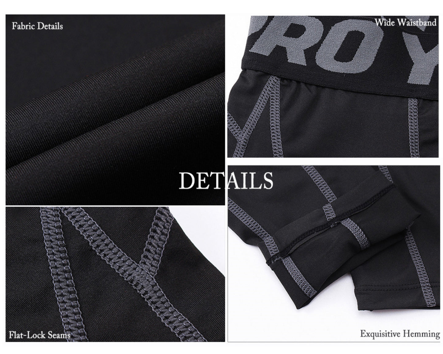 YUSHOW Mens Thermals Underwear Set Thin Wicking Base Layer Crew Neck Long Johns