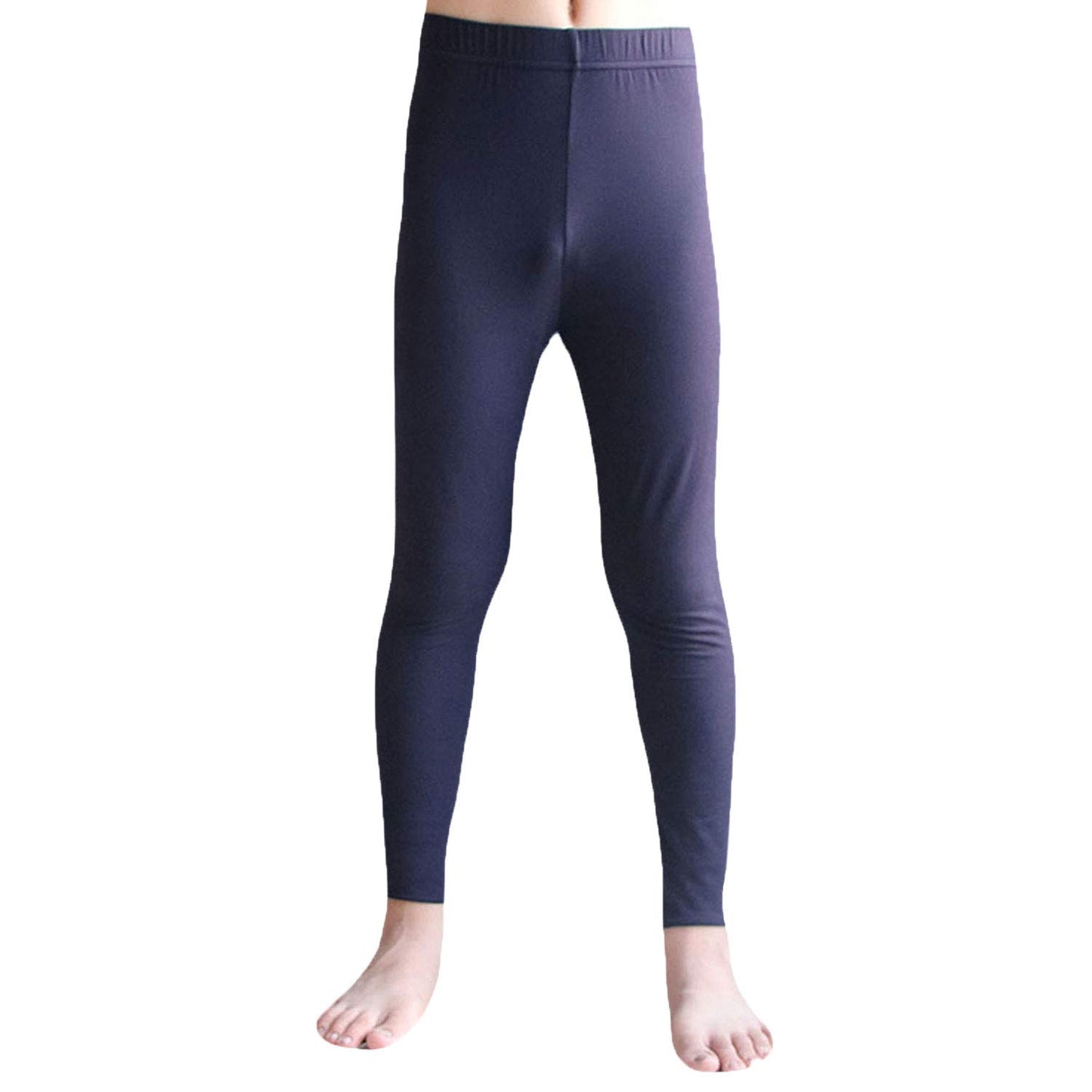YUSHOW Boys Thermal Pants Unisex Long John Base Layer Underwear Bottoms Insulated for Outdoor Ski Warmth/Extreme Cold Pajamas Size Large