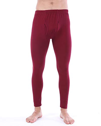 YUSHOW Men Traditional Long Johns Thermal Underwear Pants Male Warm Leggings Size 2X-Large