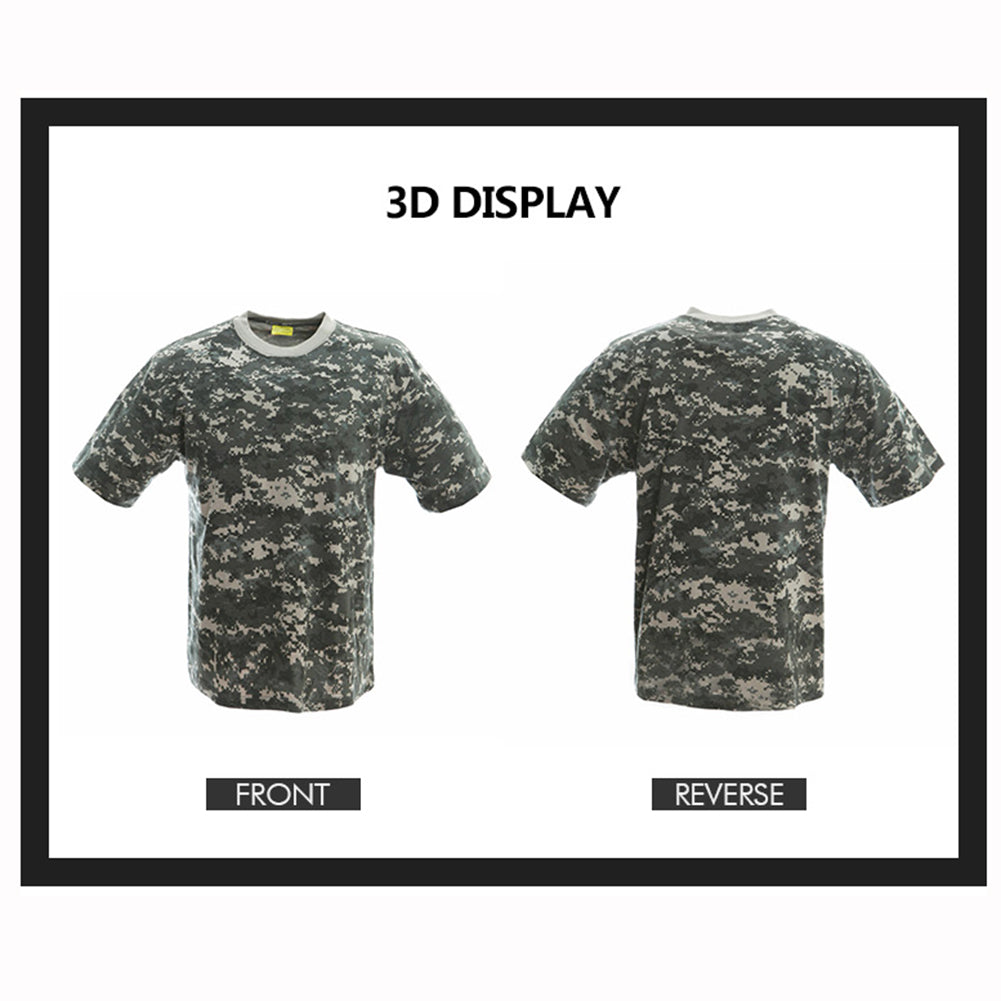 YUSHOW Camouflage Military T-Shirt