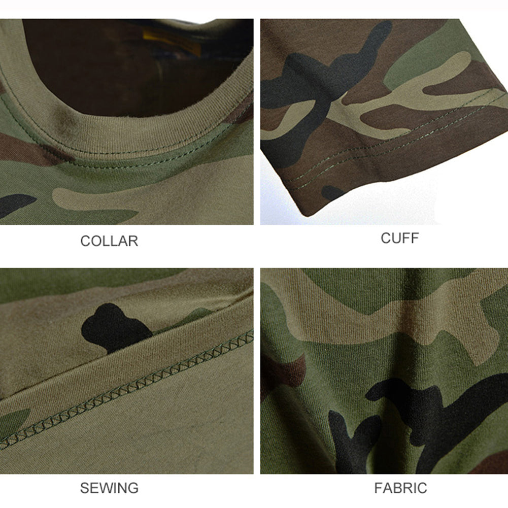 YUSHOW Multicam Military T-Shirt