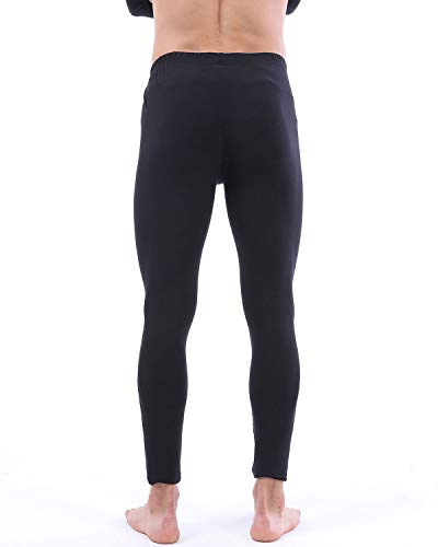 YUSHOW Men Traditional Long Johns Thermal Underwear Pants Male Warm Leggings Size 2X-Large