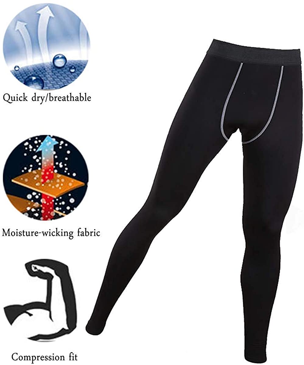YUSHOW Men Thermal Underwear Set Winter Male Base Layer Soft Long Johns Size 3XL