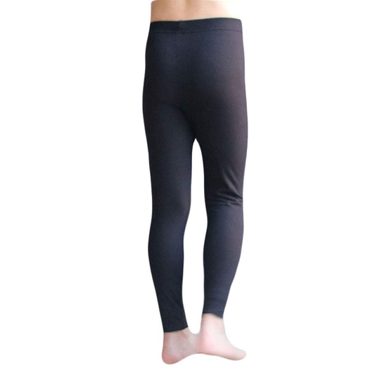 YUSHOW Boys Thermal Pants Unisex Long John Base Layer Underwear Bottoms Insulated for Outdoor Ski Warmth/Extreme Cold Pajamas Size Large
