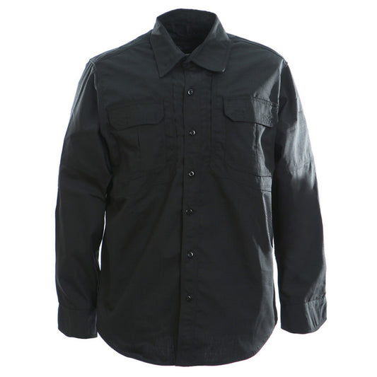 YUSHOW Men's Military Shirt Breathable Tactical Long Sleeve Work Shirt