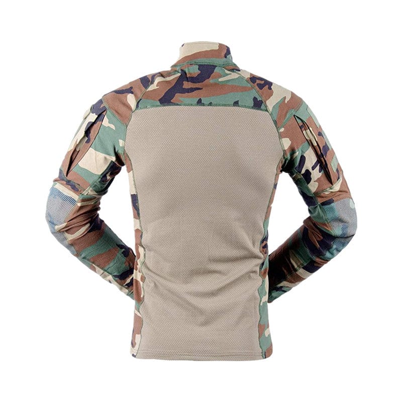 YUSHOW Men's Military Tactical Shirt Camo Rapid Assault  Combat Shirts