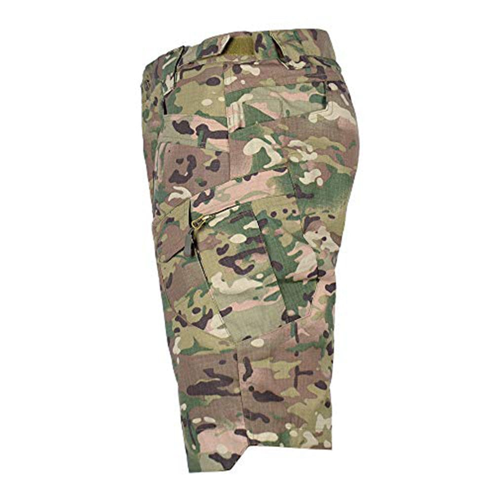YUSHOW Men's Tactical Shorts Hiking Military Camo Outdoor Cargo Shorts