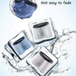 YUSHOW 3 Pack Mens Silk Underwear Shorts Mesh Breathable Trunks Underwear Sexy Boxer Briefs