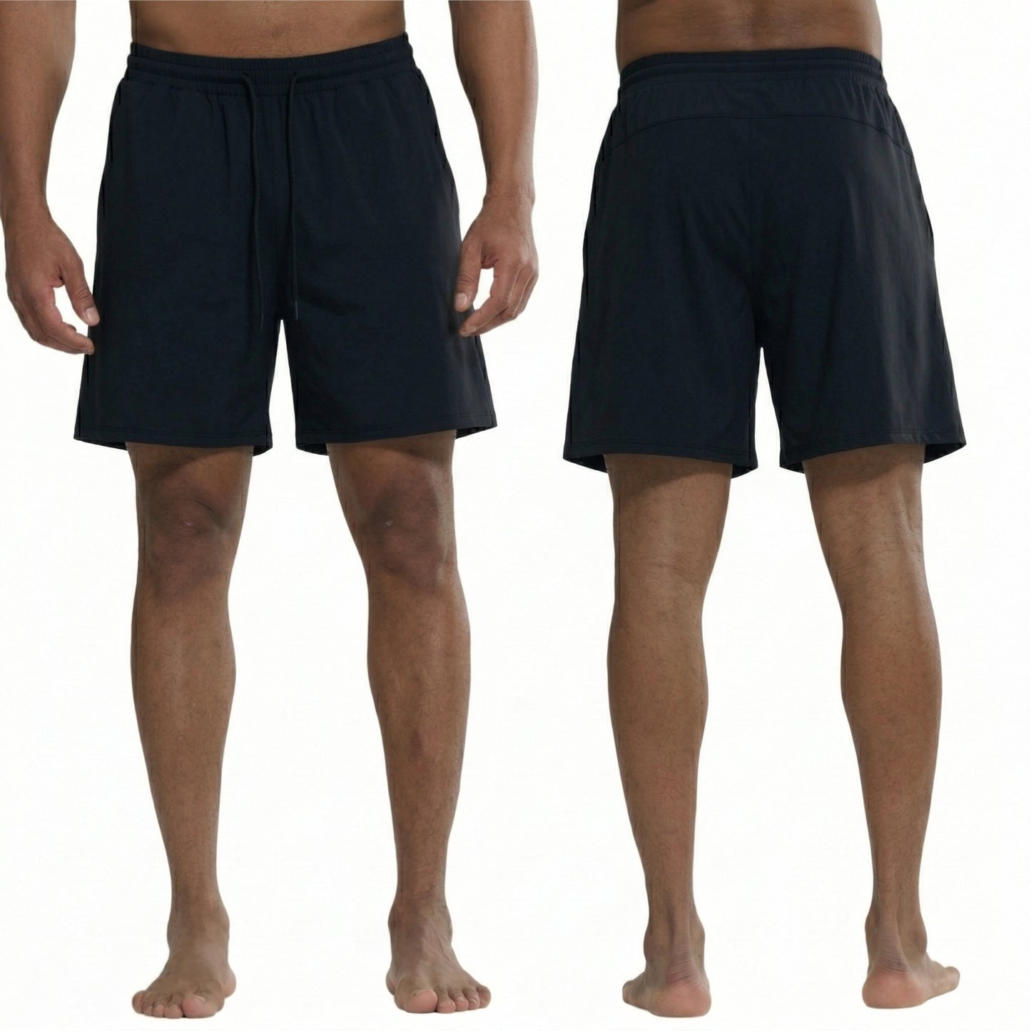Men's Athletic Shorts Mesh Workout Gym Activewear 5'' Inseam Shorts with Pockets