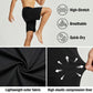 YUSHOW 2 Pack Mens 2 in 1 Running Workout Shorts Quick Dry Athletic Shorts with Liner and Pockets