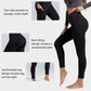 Women's High Waist Yoga Leggings with Pockets Tummy Control Workout Tights