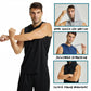 YUSHOW 3 Pack Mens Active Workout Hoodie Tank Tops Sleeveless Quick Dry Running Muscle Shirts