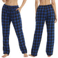 YUSHOW Womens Flannel Pajama Pants for Women Soft Plaid Pj Bottoms Lounge Pj Pants
