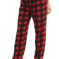 YUSHOW Women Fleece Pajama Pants Buffalo Plaid Pjs Bottoms Soft Comfy Sleep Lounge Pj Pants