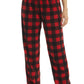 YUSHOW Women Fleece Pajama Pants Buffalo Plaid Pjs Bottoms Soft Comfy Sleep Lounge Pj Pants