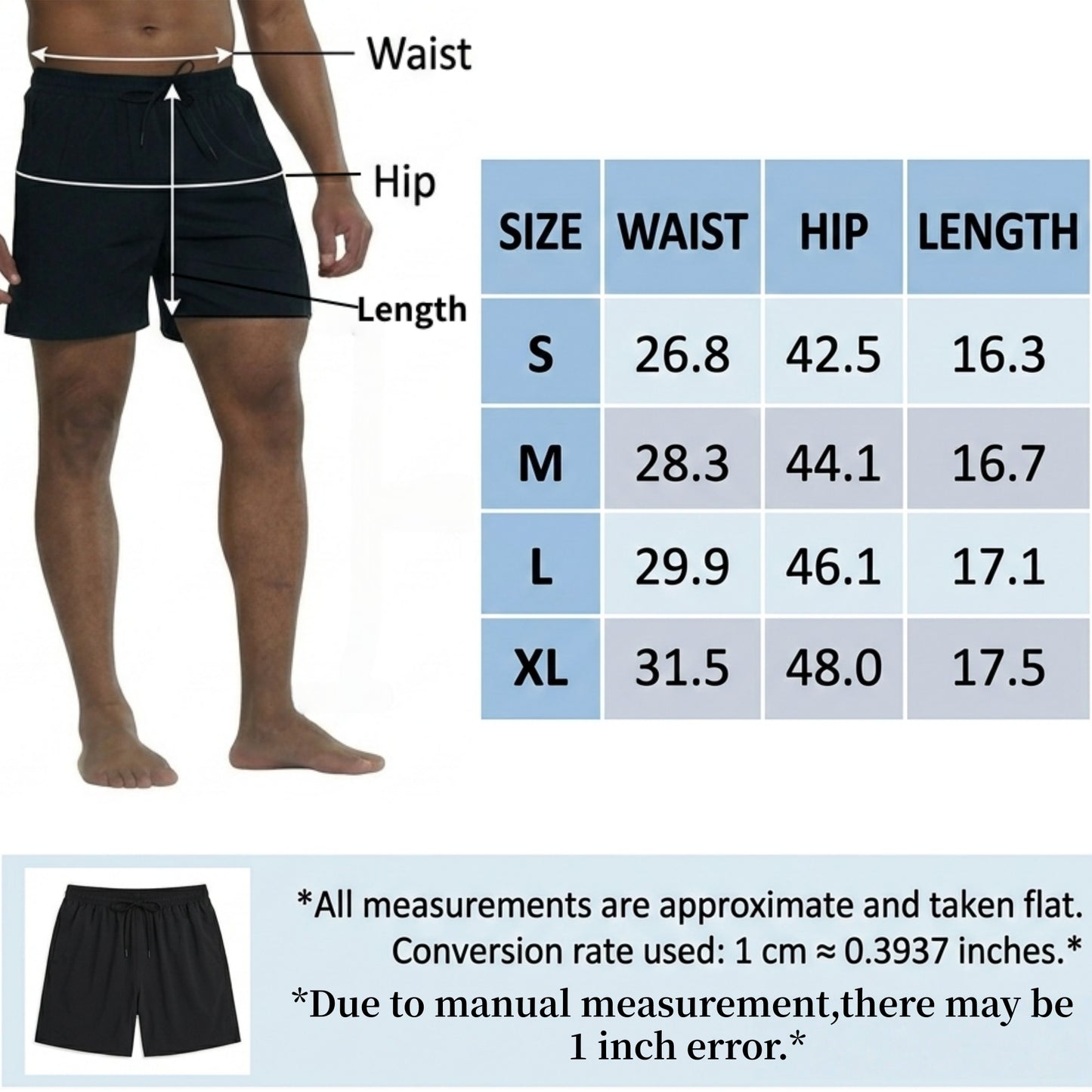 Men's Athletic Shorts Mesh Workout Gym Activewear 5'' Inseam Shorts with Pockets