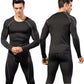YUSHOW Mens Thermals Underwear Set Thin Wicking Base Layer Crew Neck Long Johns