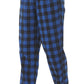 YUSHOW Men Flannel Pajama Pants Cotton Soft Plaid Lounge Pjs Bottoms with Pockets