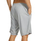 YUSHOW 2 Pack Mens 2 in 1 Running Workout Shorts Quick Dry Athletic Shorts with Liner and Pockets