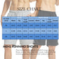 YUSHOW 2 Pack Mens 2 in 1 Running Workout Shorts Quick Dry Athletic Shorts with Liner and Pockets
