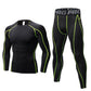 YUSHOW Mens Thermals Underwear Set Thin Wicking Base Layer Crew Neck Long Johns