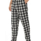 YUSHOW Men Flannel Pajama Pants Cotton Soft Plaid Lounge Pjs Bottoms with Pockets