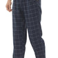 YUSHOW Men Flannel Pajama Pants Cotton Soft Plaid Lounge Pjs Bottoms with Pockets