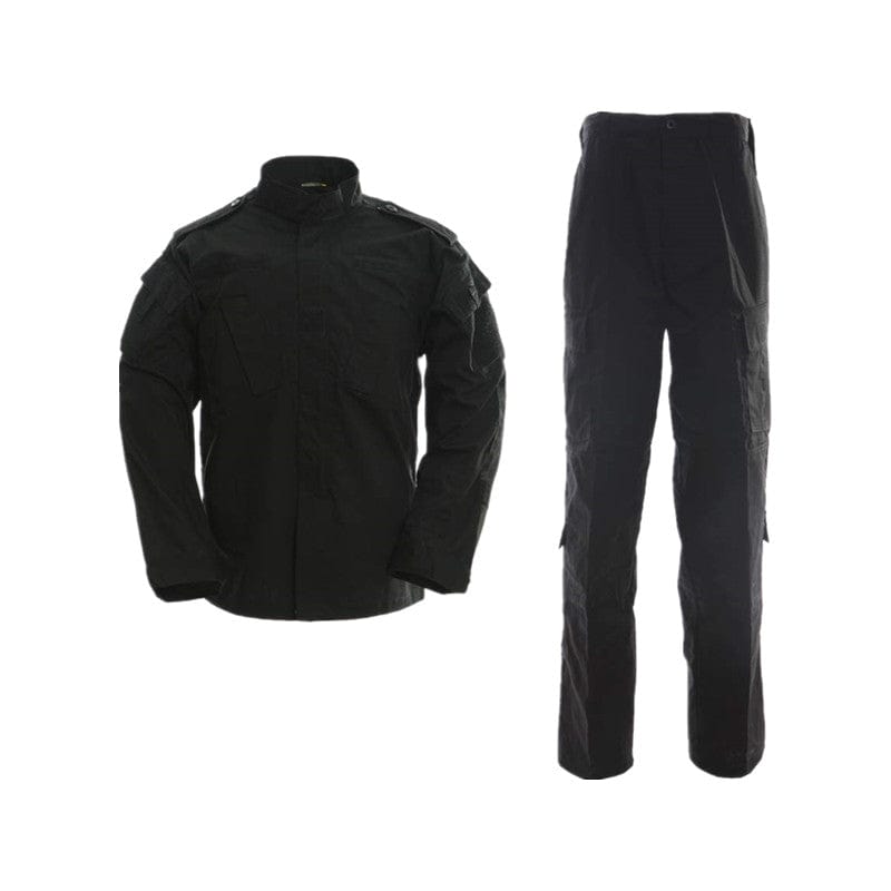 YUSHOW Men's Military Tactical Uniform Camo Combat Jacket and Pants Set