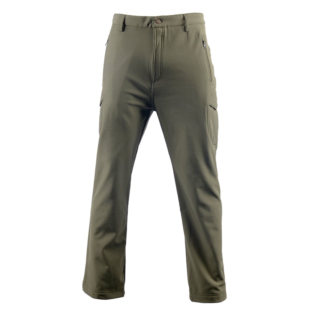YUSHOW Men's Ski Tactical Hiking Fleece Lined Soft Shell Pants