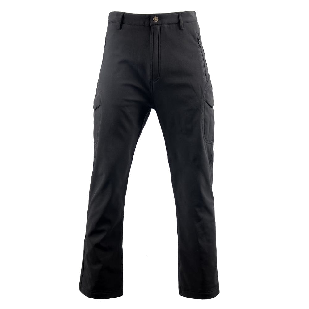 YUSHOW Men's Ski Tactical Hiking Fleece Lined Soft Shell Pants