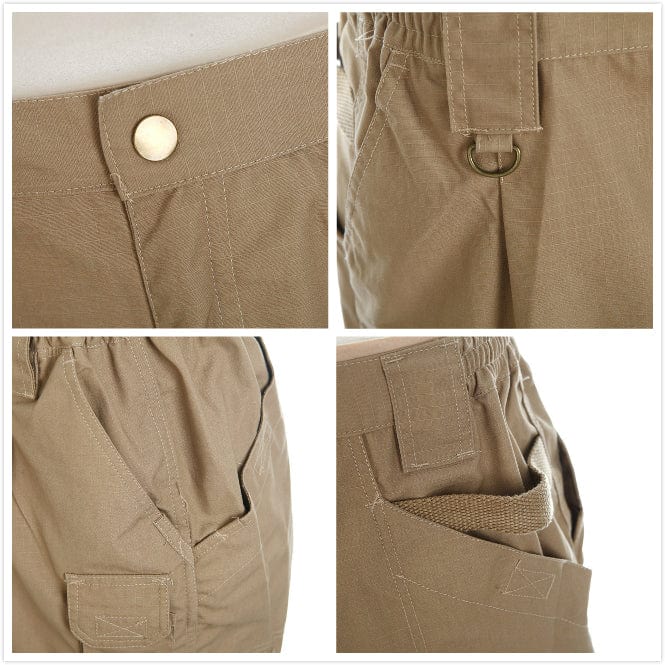 YUSHOW Men's Tactical Pants Water Resistant Ripstop Cargo Pants