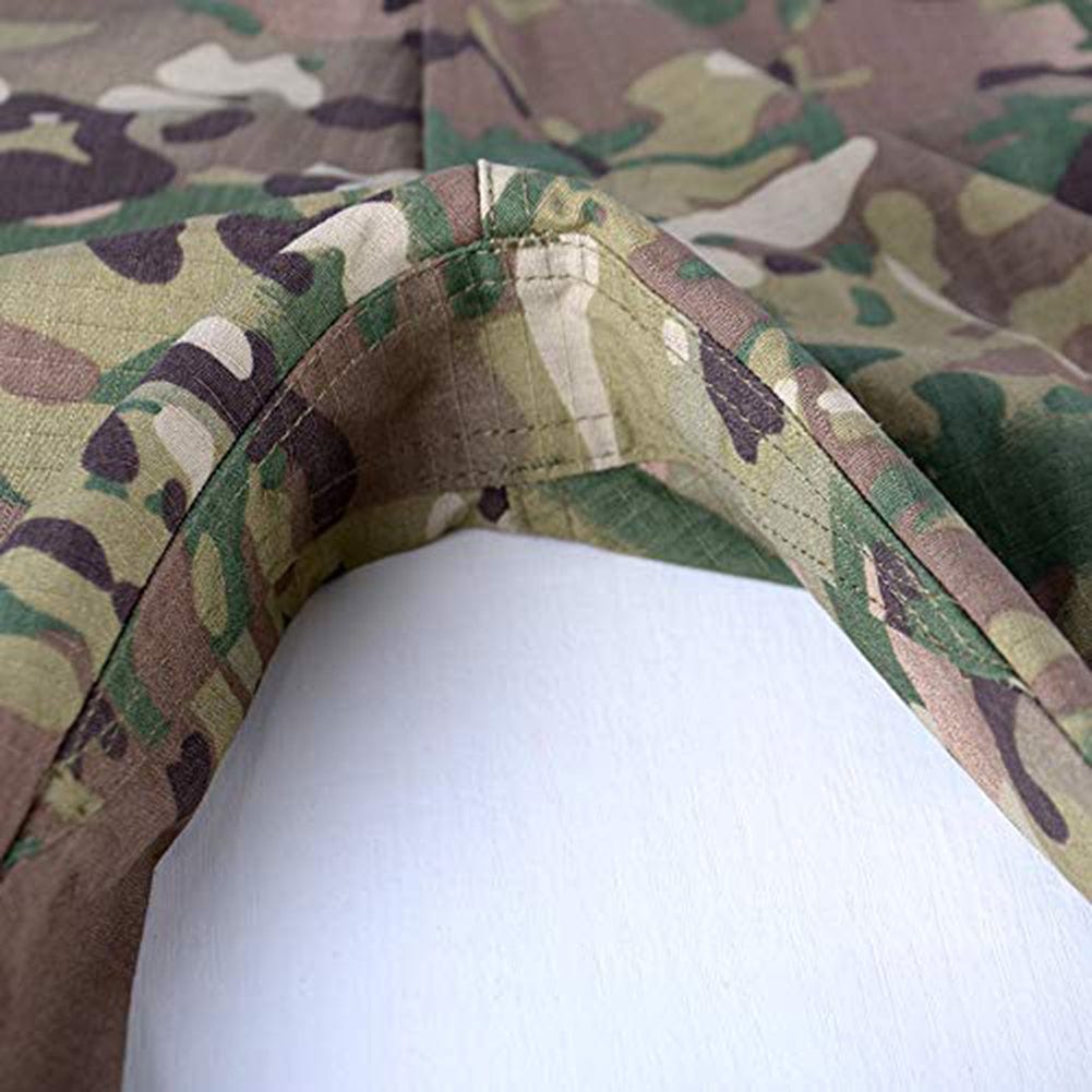 YUSHOW Men's Tactical Shorts Hiking Military Camo Outdoor Cargo Shorts